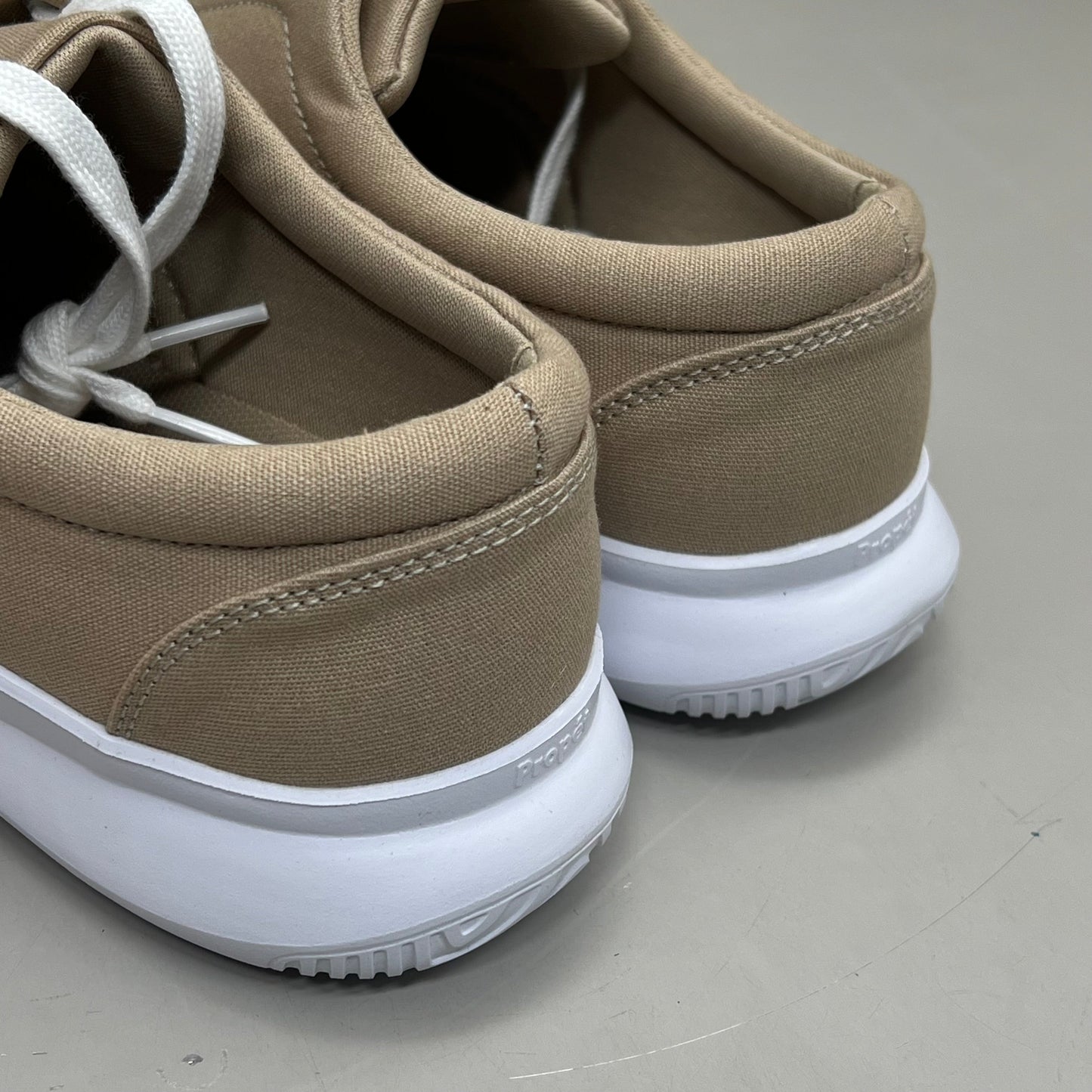 PROPET Flicker Canvas Sneaker Diabetic Friendly Women's Sz 9.5 W(D) Tan WAA192C