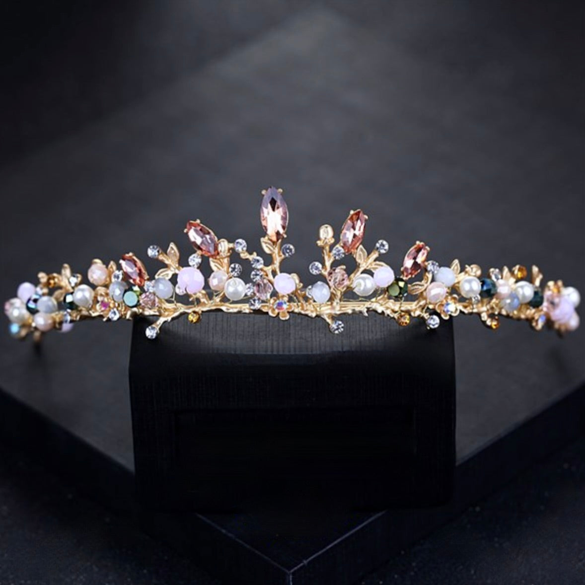 Delilah - Bohemian Gold Bridal Tiara