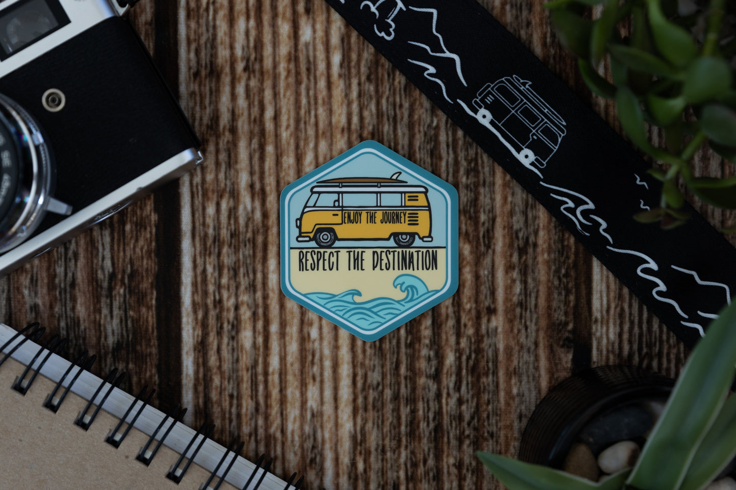 Bus Destination Sticker (Ocean)