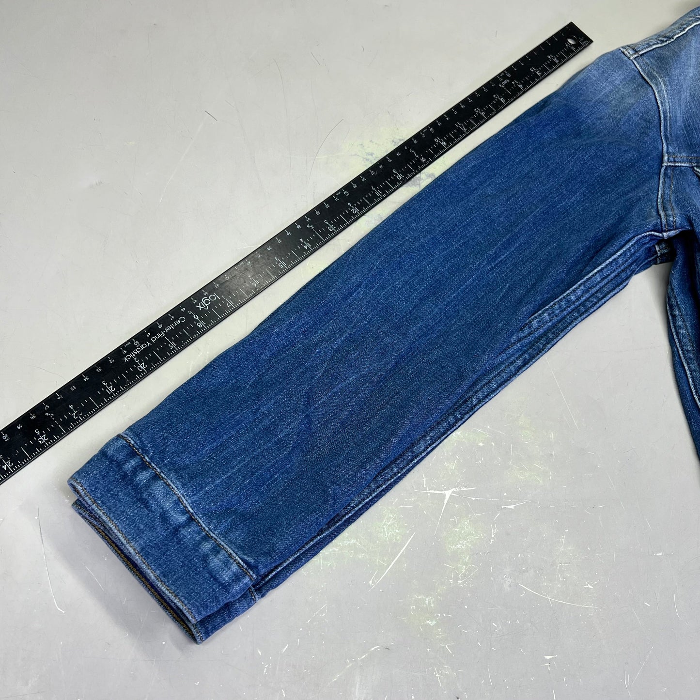 FRAME DENIM Button Cuffs Soft Jacket Women's Sz M Medium Blue Wash