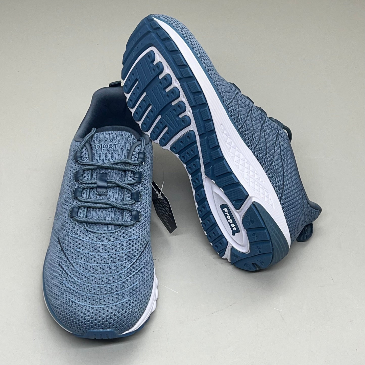 PROPET Tour Knit Sneaker Cushion Comfort insole Women's Sz 8 X(2E) Denim WAA112M