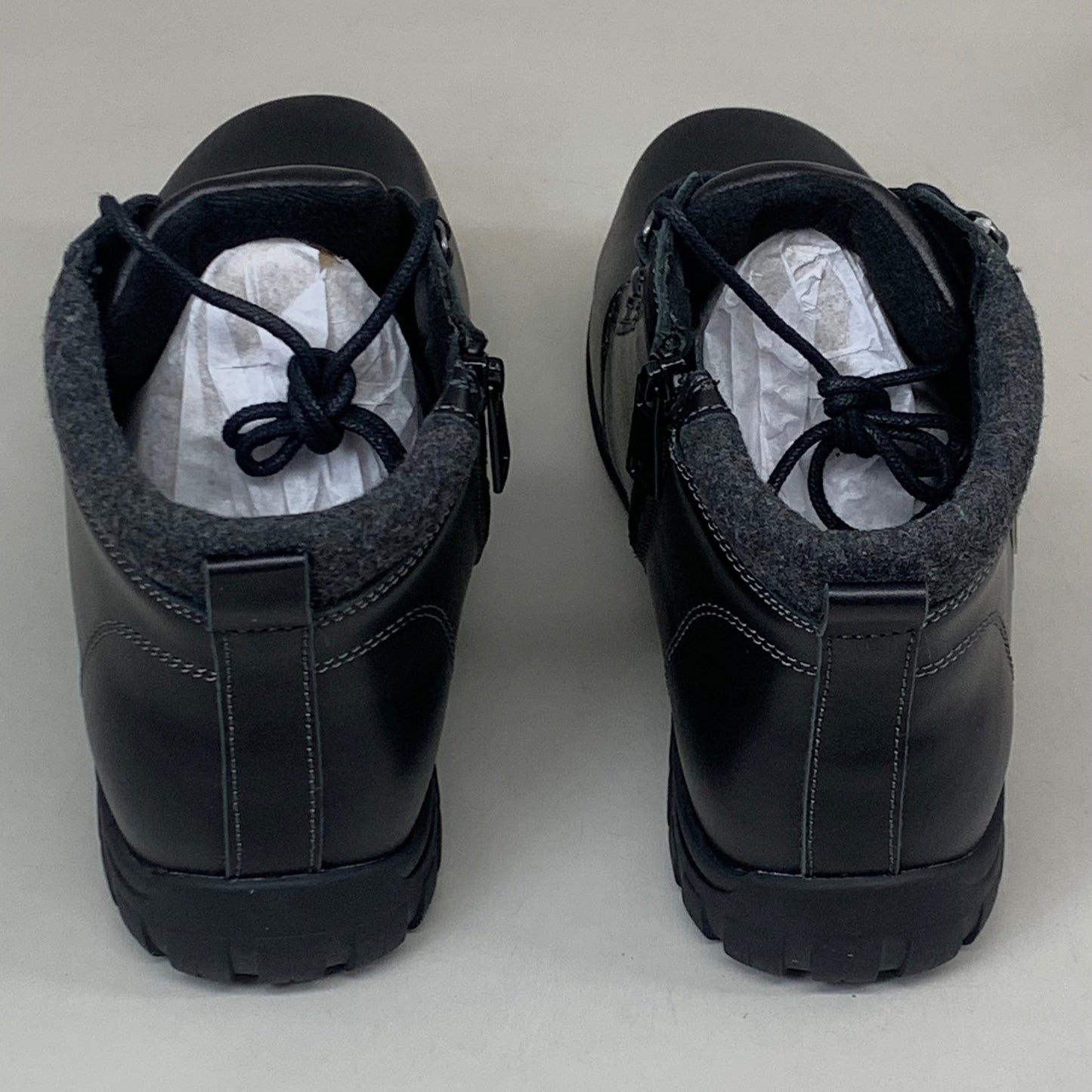 PROPET Delaney Leather Ankle Boot XX(4E) Women's SZ 8.5 Black WFV002LBLKE-08H