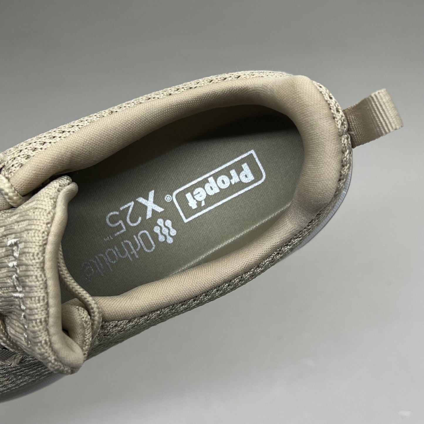 PROPET Tour Knit Double Insoles Ortholite Shoes Women's Sz 8 W(D) Sand WAA112M