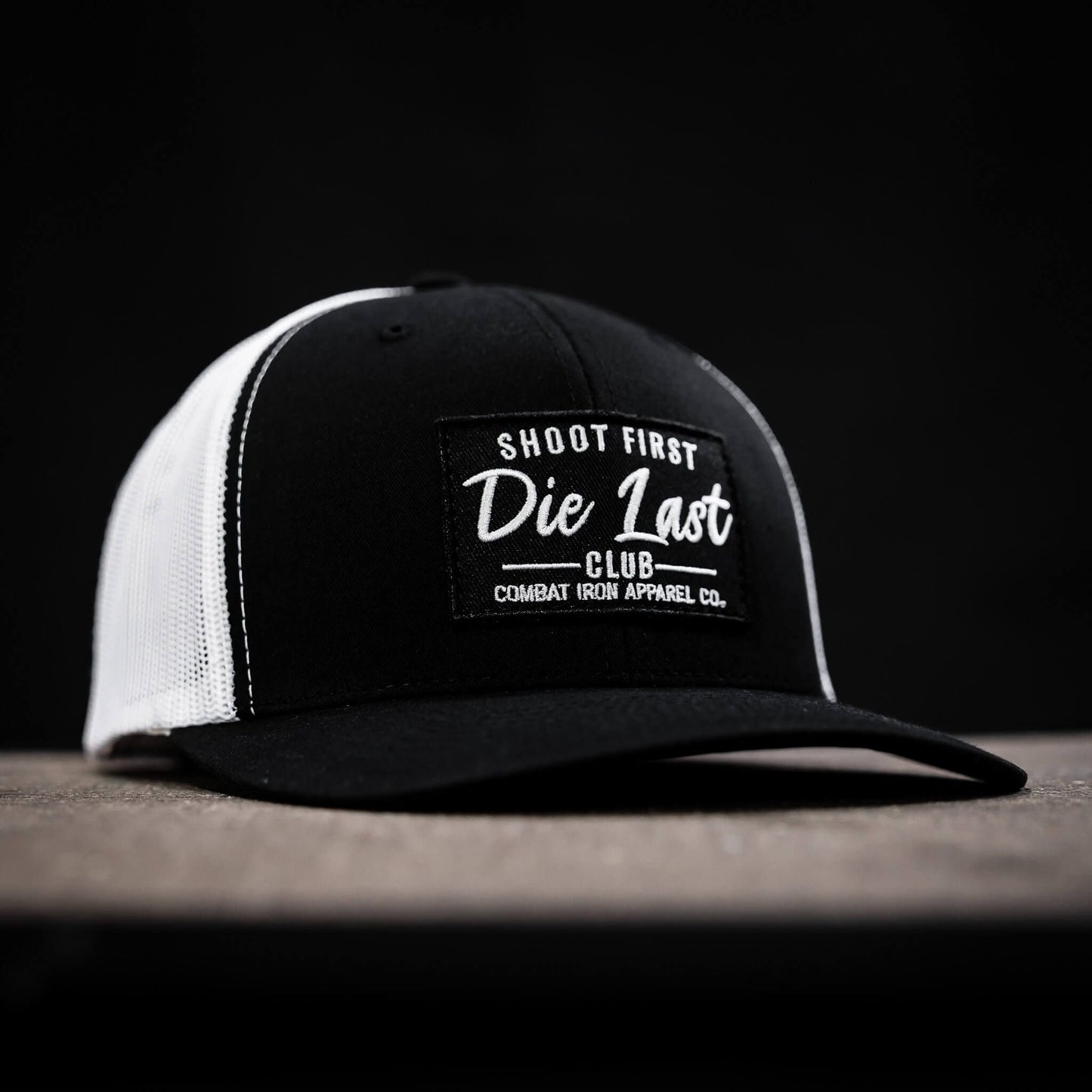 Shoot First. Die Last. Club Patch Snapback
