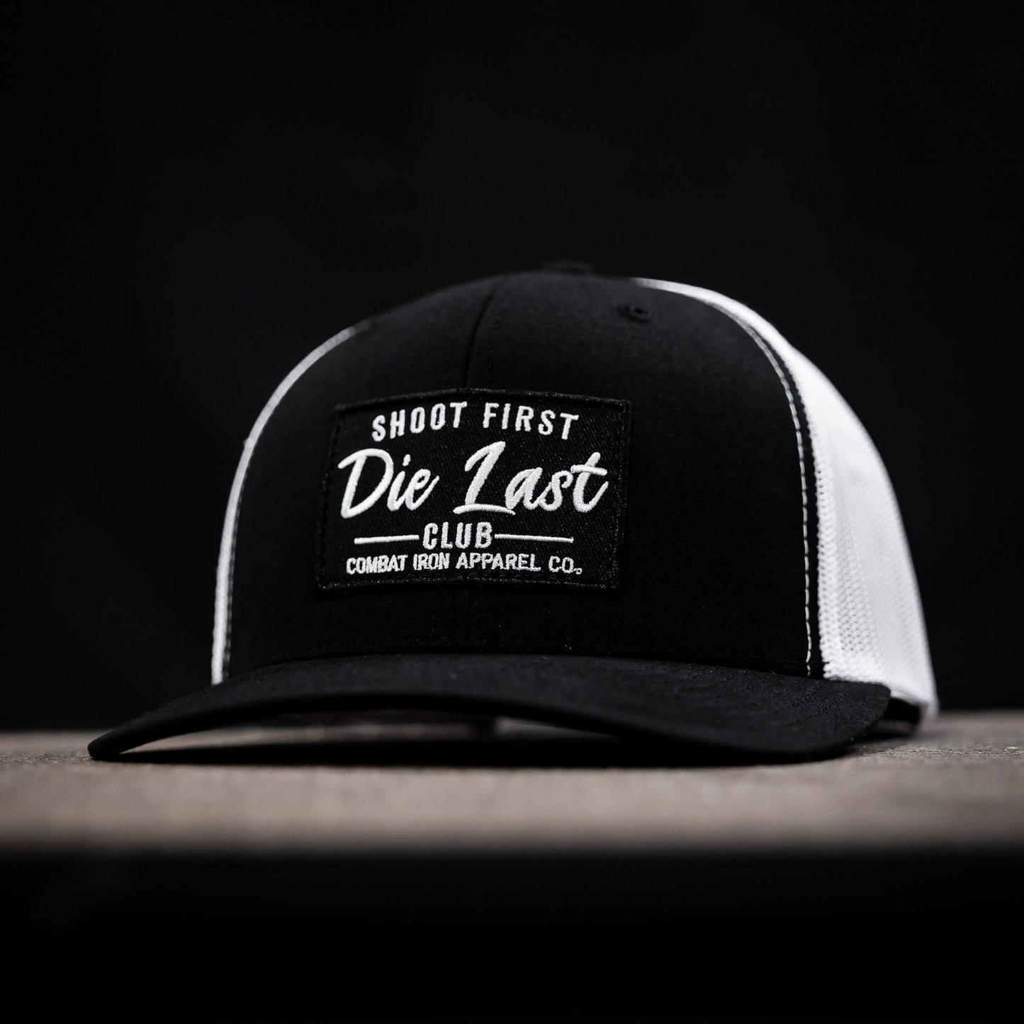Shoot First. Die Last. Club Patch Snapback