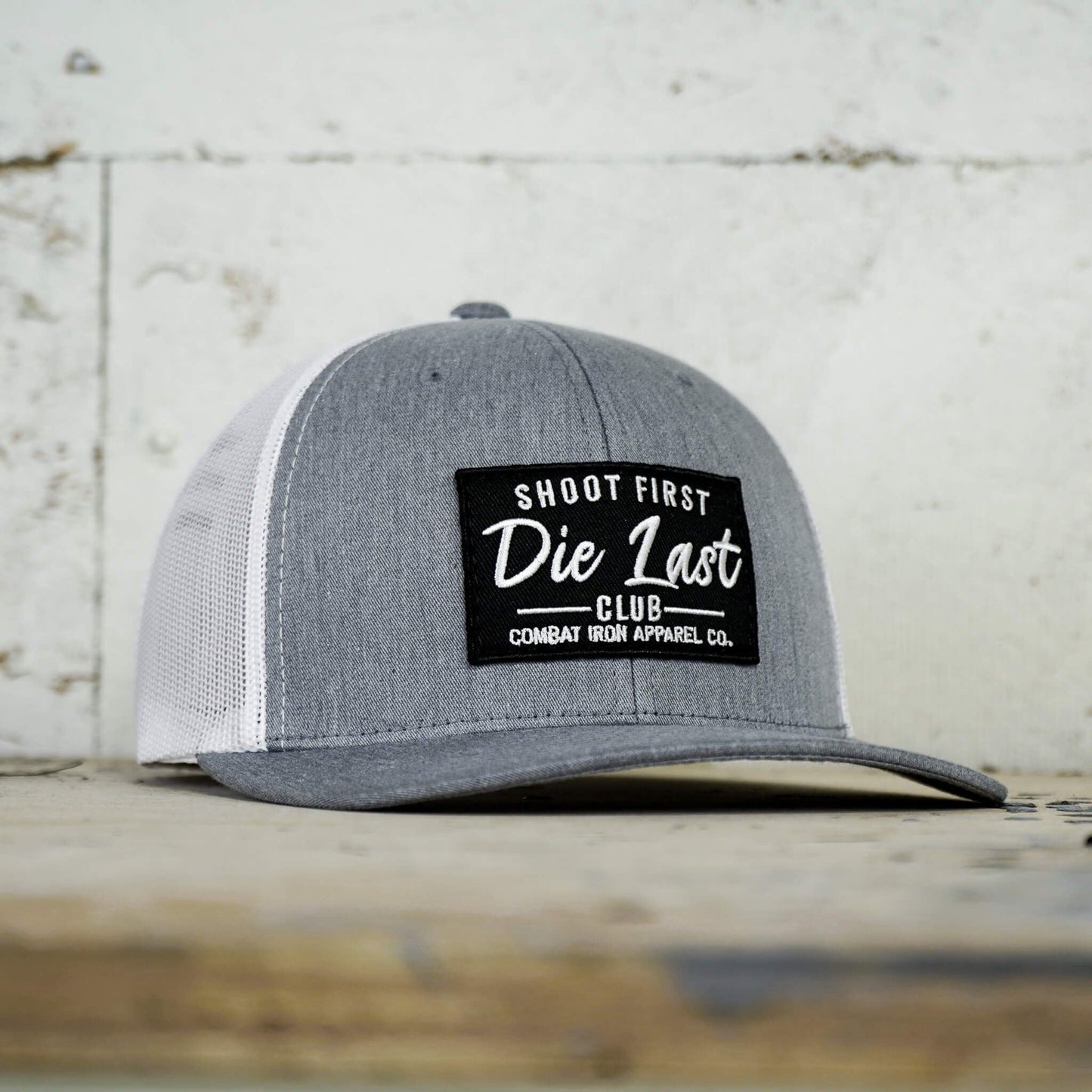 Shoot First. Die Last. Club Patch Snapback