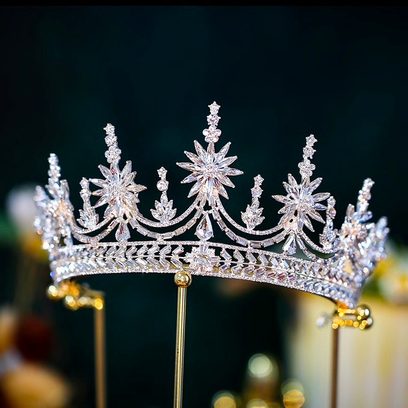 Ludmila - Cubic Zirconia Bridal Tiara
