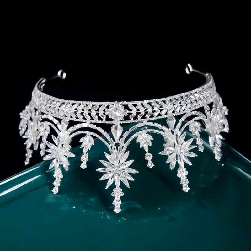 Ludmila - Cubic Zirconia Bridal Tiara