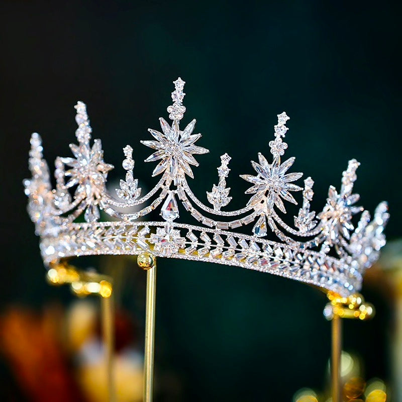 Ludmila - Cubic Zirconia Bridal Tiara