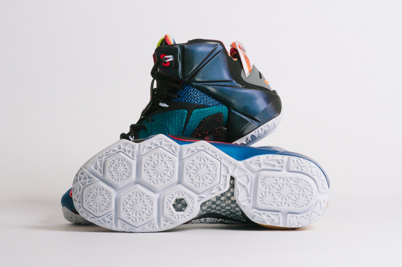 Nike Lebron 12 What The / Size 8M/9.5W