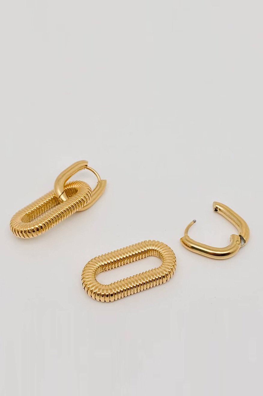 Gold-Plated Earrings -clearance