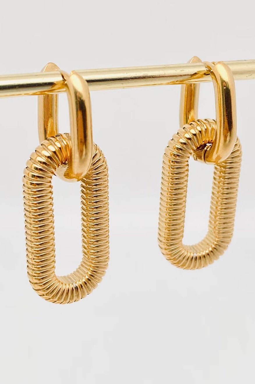 Gold-Plated Earrings -clearance