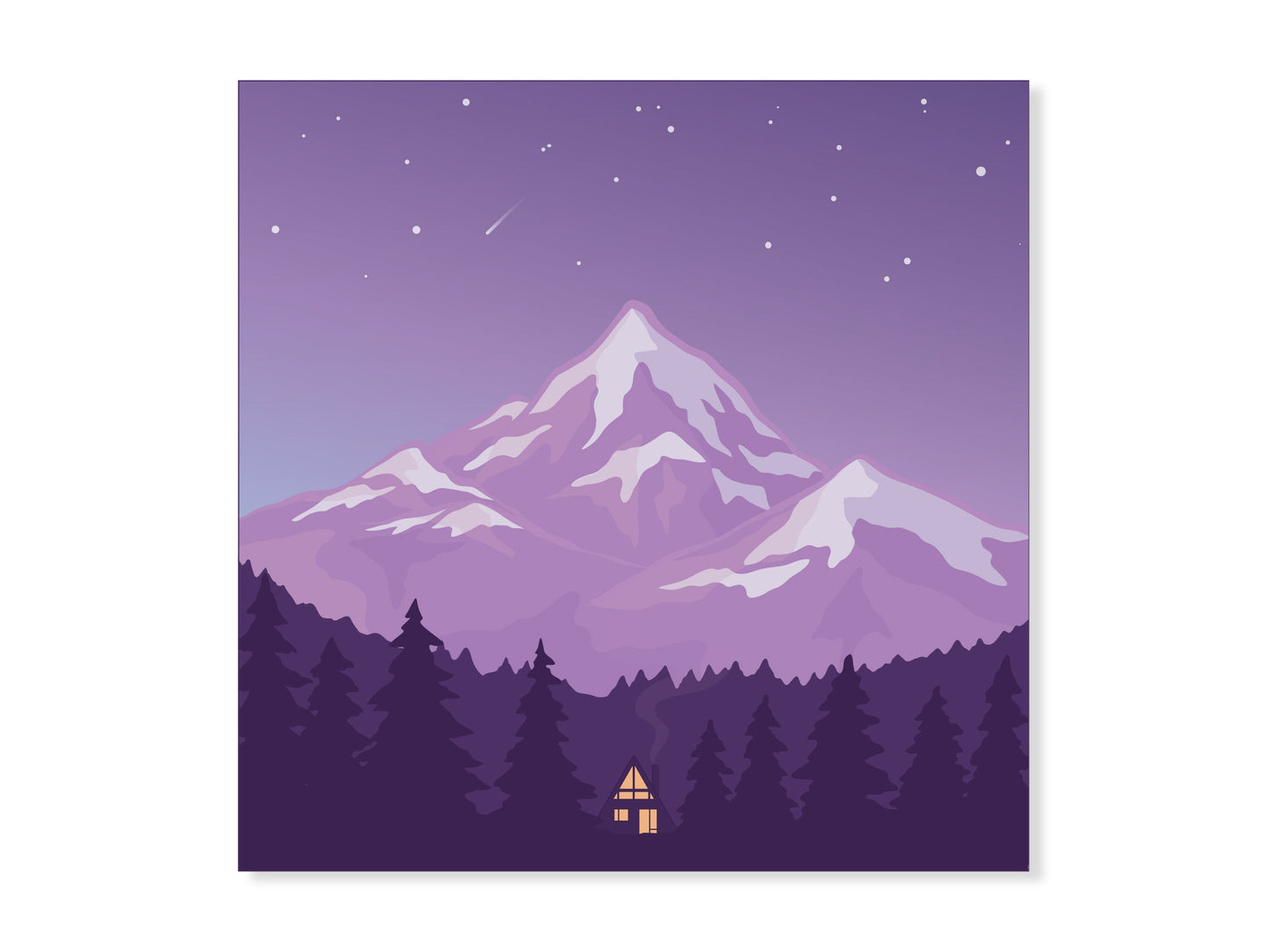 Cozy Retreat Sticker