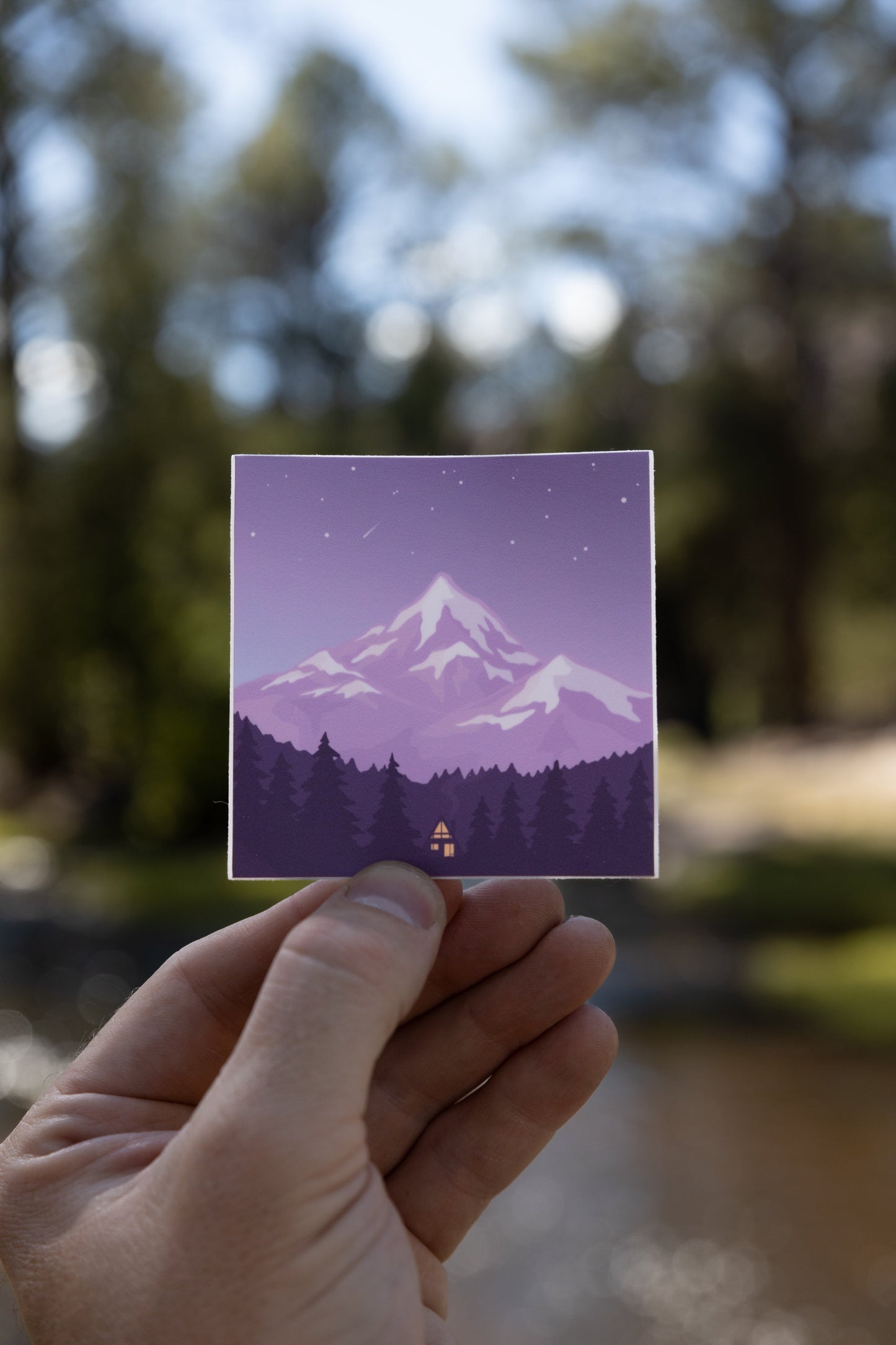 Cozy Retreat Sticker