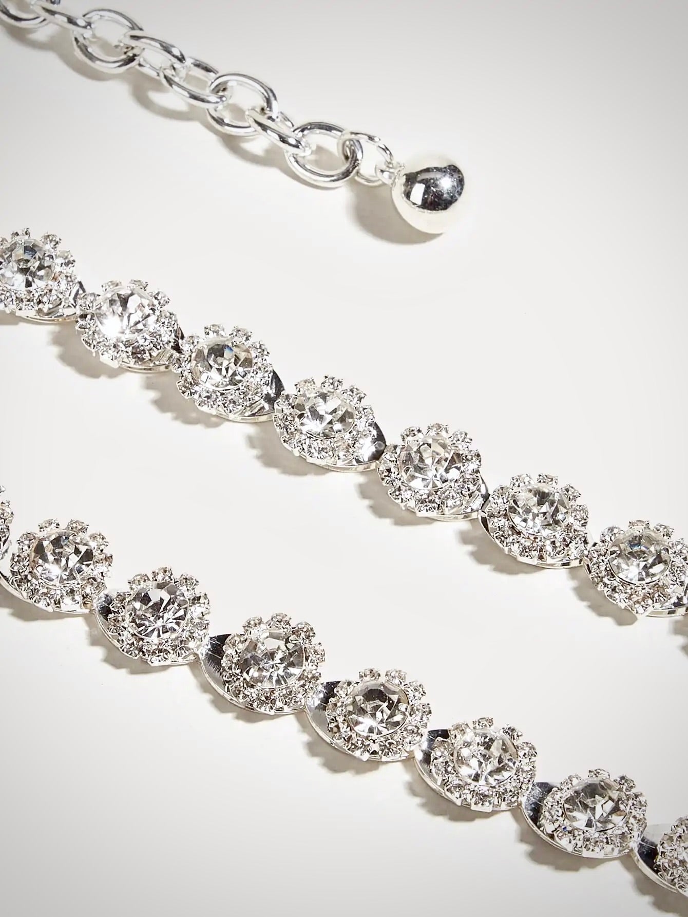 Dana - Crystal Bridal Chain Belt