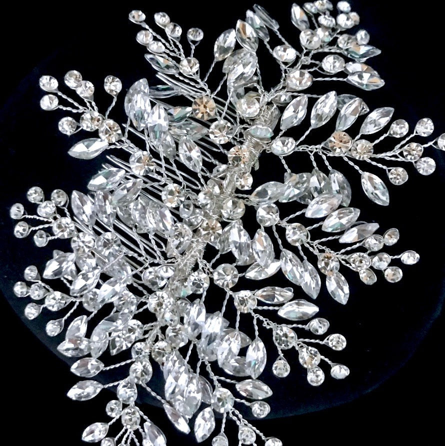 Melba - Austrian Crystal Bridal Hair Comb