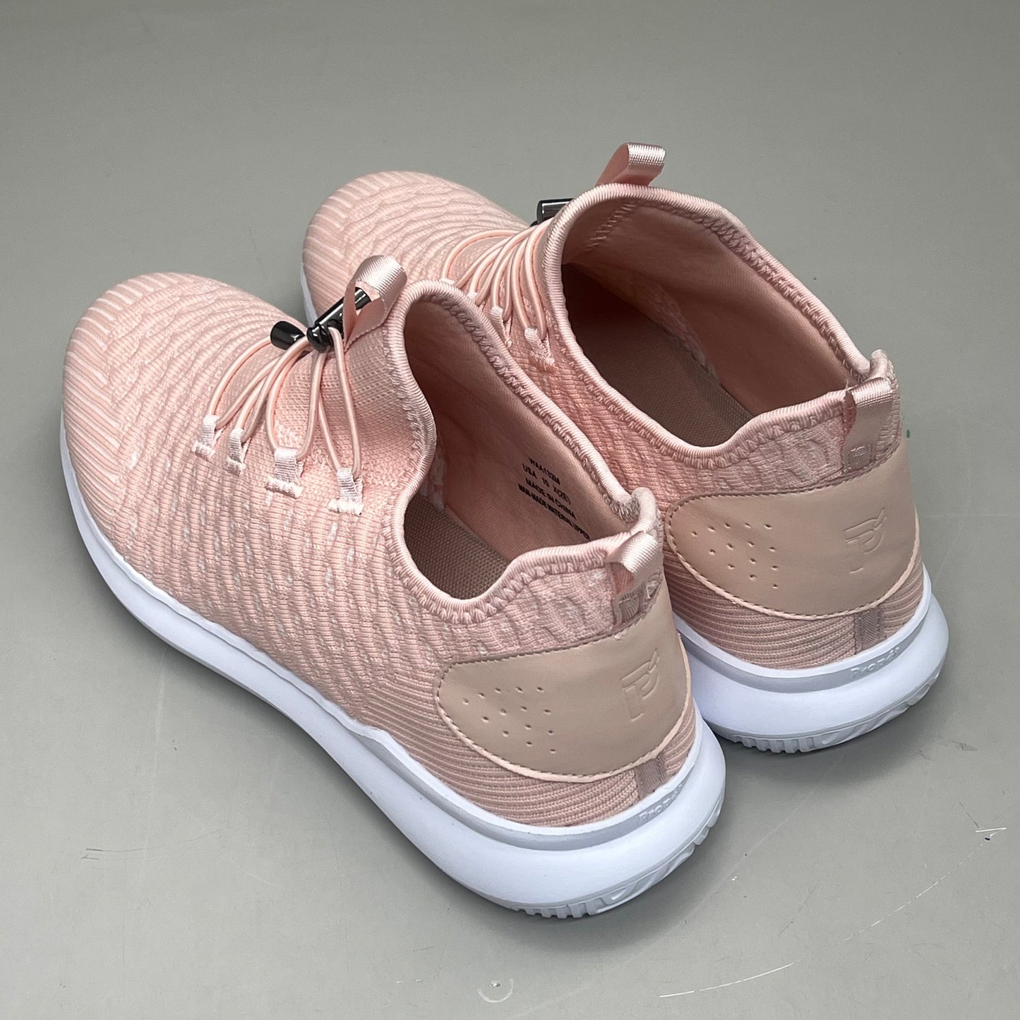 PROPET Travel Bound Sneaker Stretchable Cushion Women's Sz 10 X(2E) Pink WAA132M