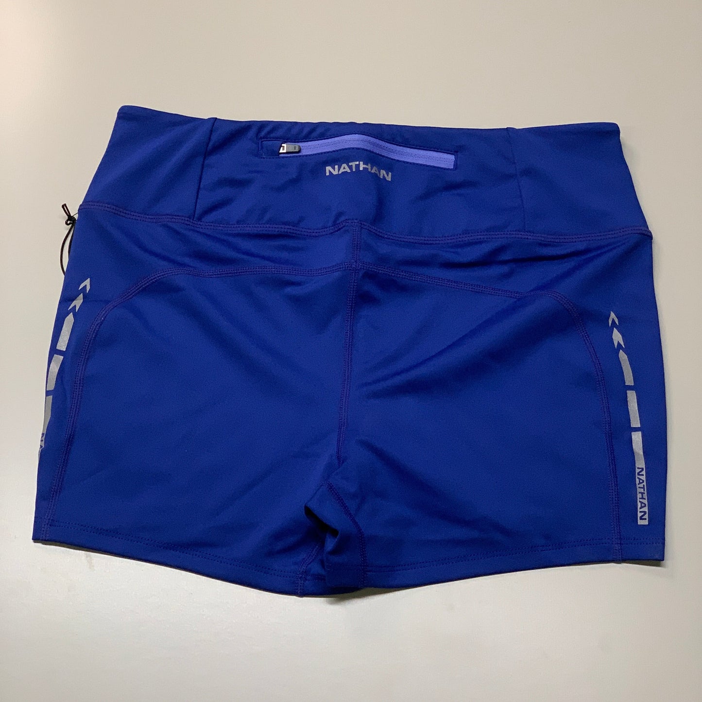 NATHAN Interval 3" Inseam Bike Short Womens Sodalite Blue Sz XS NS51040-60247-XS
