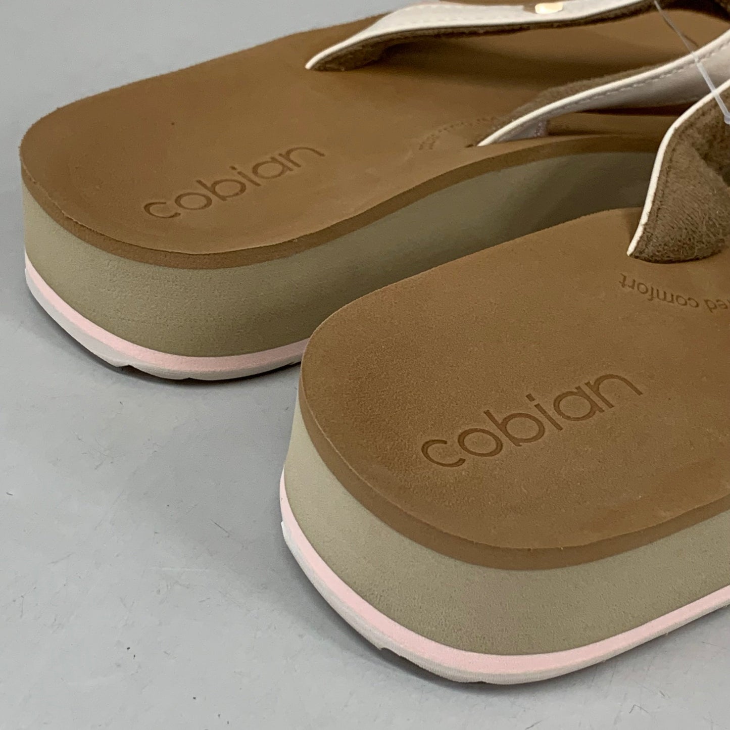 COBIAN Reya Rise Sandal's Women's Sz 7, EU 37 Rose REY22-630-07