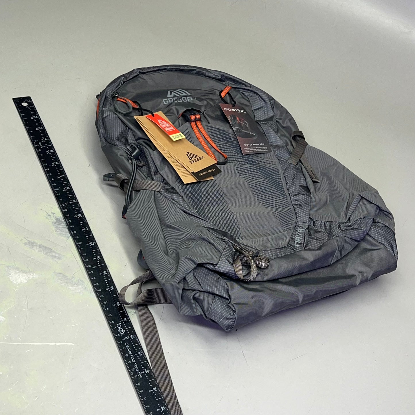 GREGORY Adjustable Torso Length Maya 25L Backpack Women's Sunset Grey 1452805586