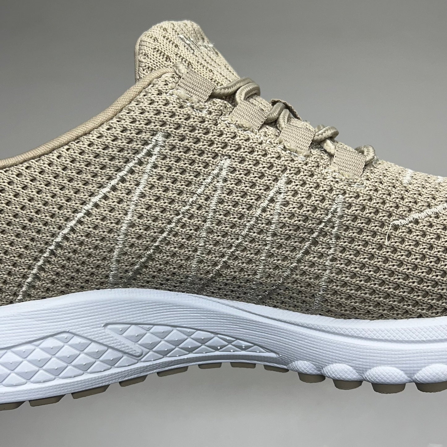 PROPET Tour Knit Double Insoles Ortholite Shoes Women's Sz 8 W(D) Sand WAA112M