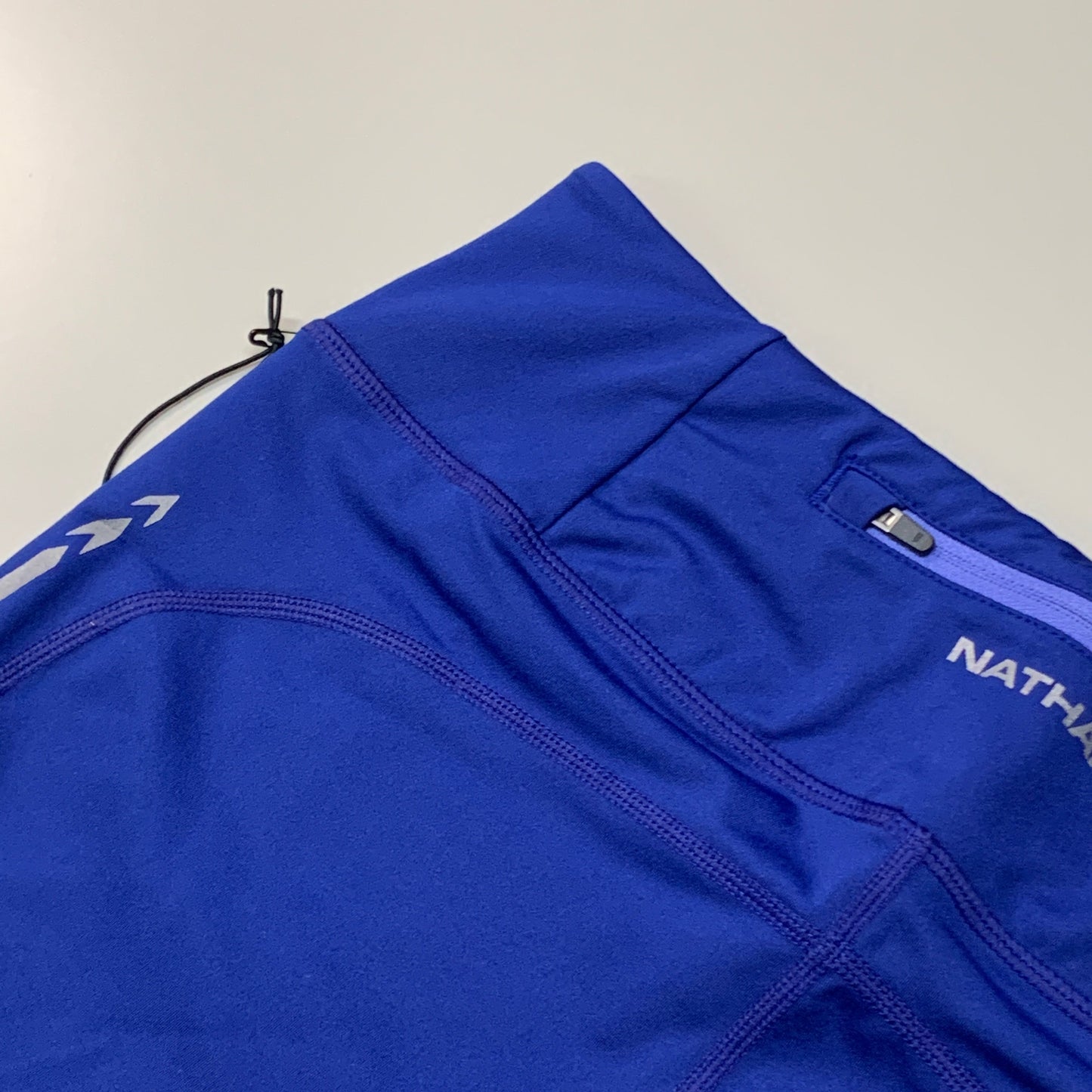 NATHAN Interval 3" Inseam Bike Short Womens Sodalite Blue Sz XS NS51040-60247-XS