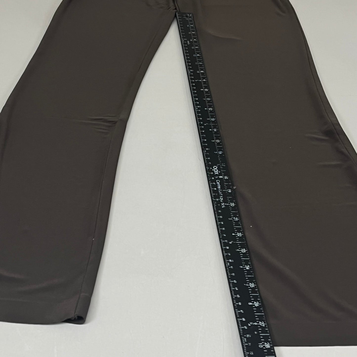 NORMA KAMALI Lightweight Slinky Jersey Fabric Boot Pant Women's Sz XS Chocolate