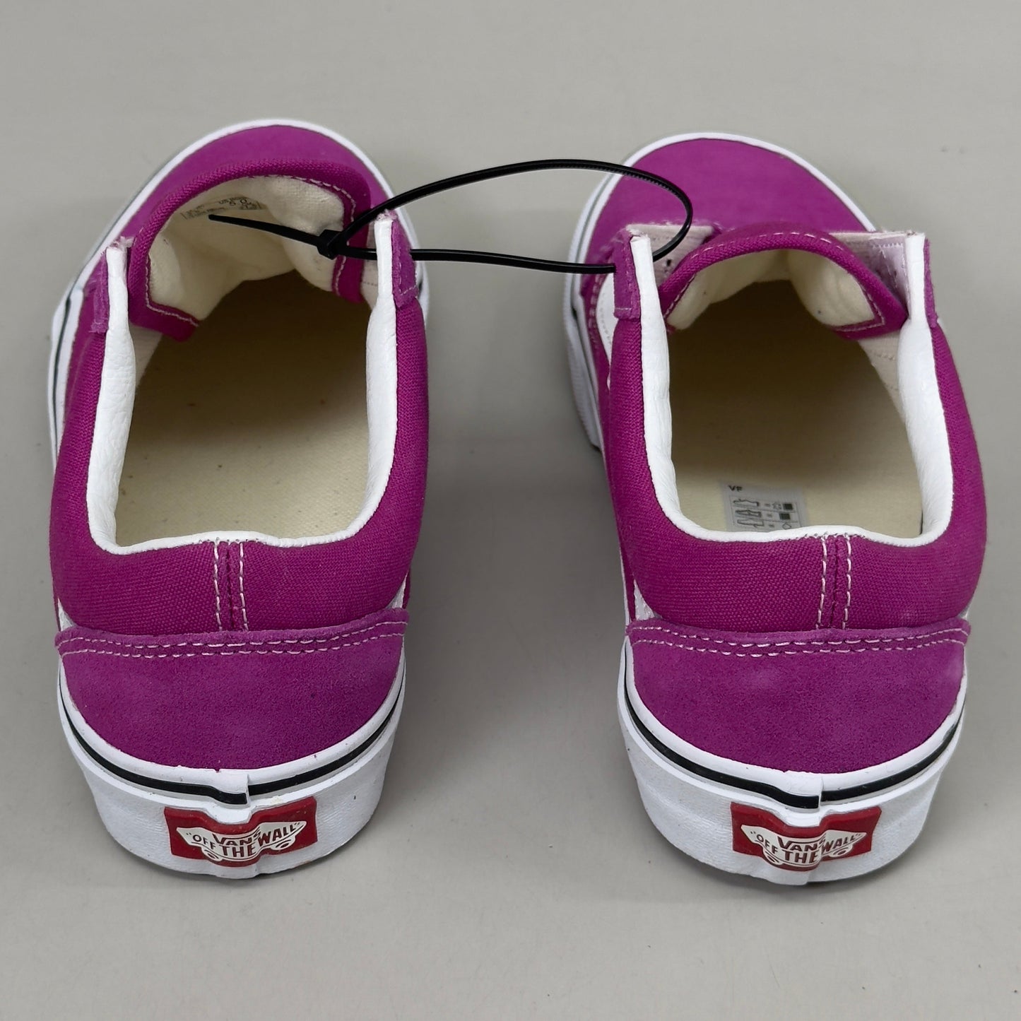 VANS Old Skool Sneakers Canvas & Suede Women's Sz 5.0 Men's Sz 3.5 Purple As-is