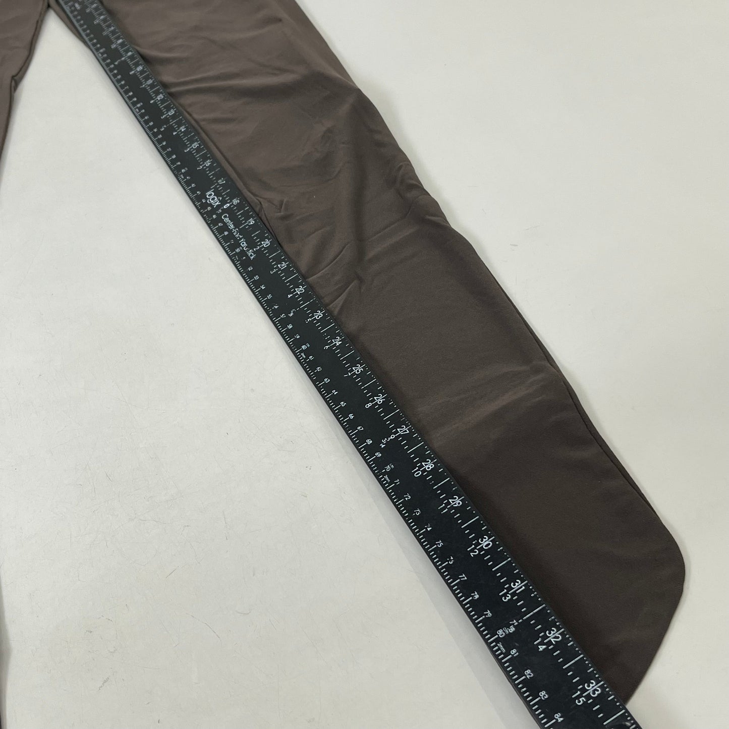 NORMA KAMALI Sleeveless Catsuit w/ Footsie Hidden Zip Women's Sz XXS/32 Chocolate