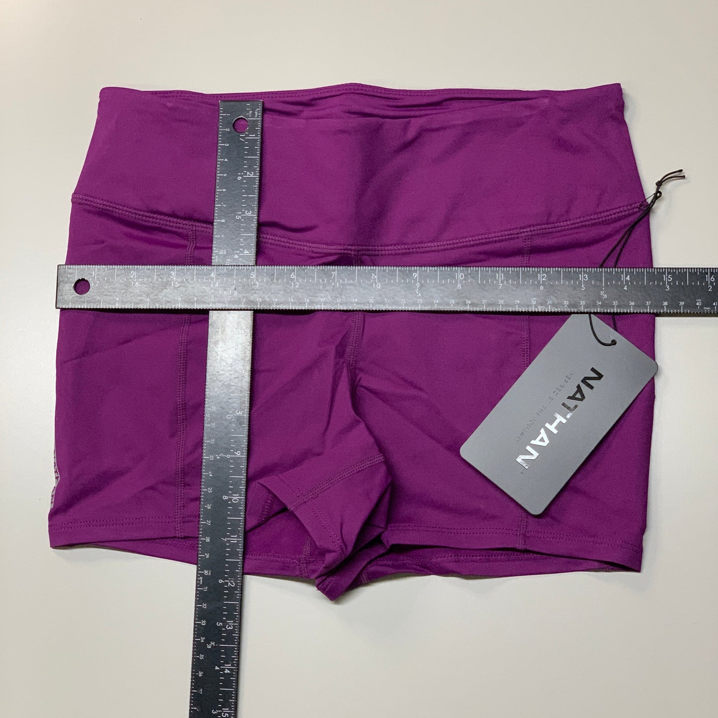 NATHAN Interval 3" Inseam Bike Short Women's Plum Size M NS51040-70030-M