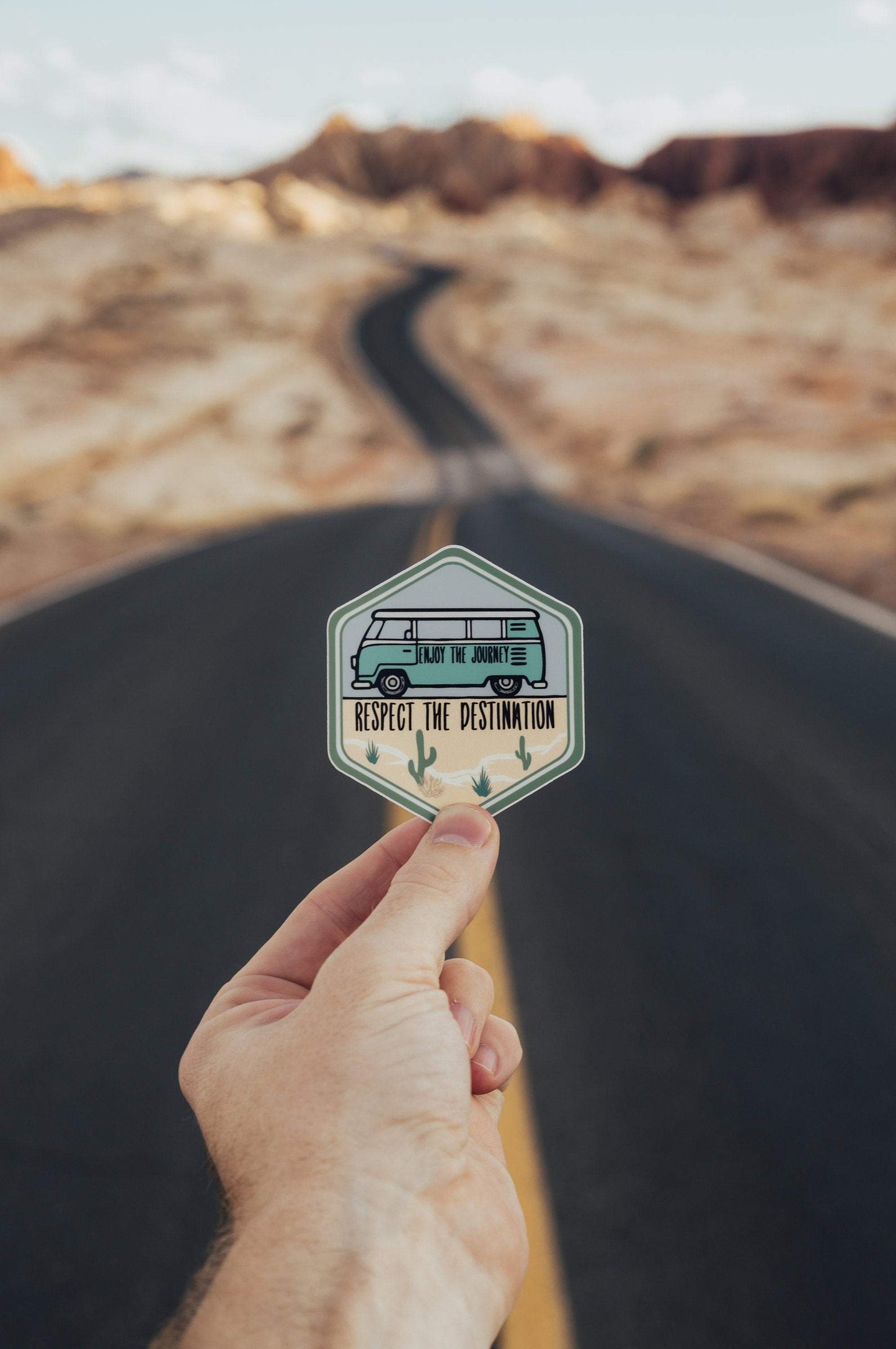 Bus Destination Sticker (Desert)