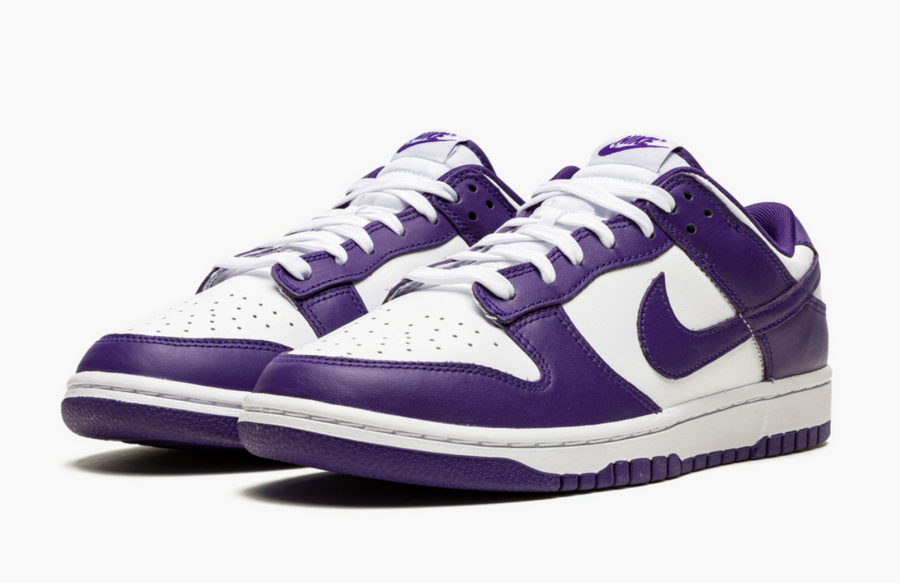 Nike Dunk Low Championship Purple New Size 11.5M