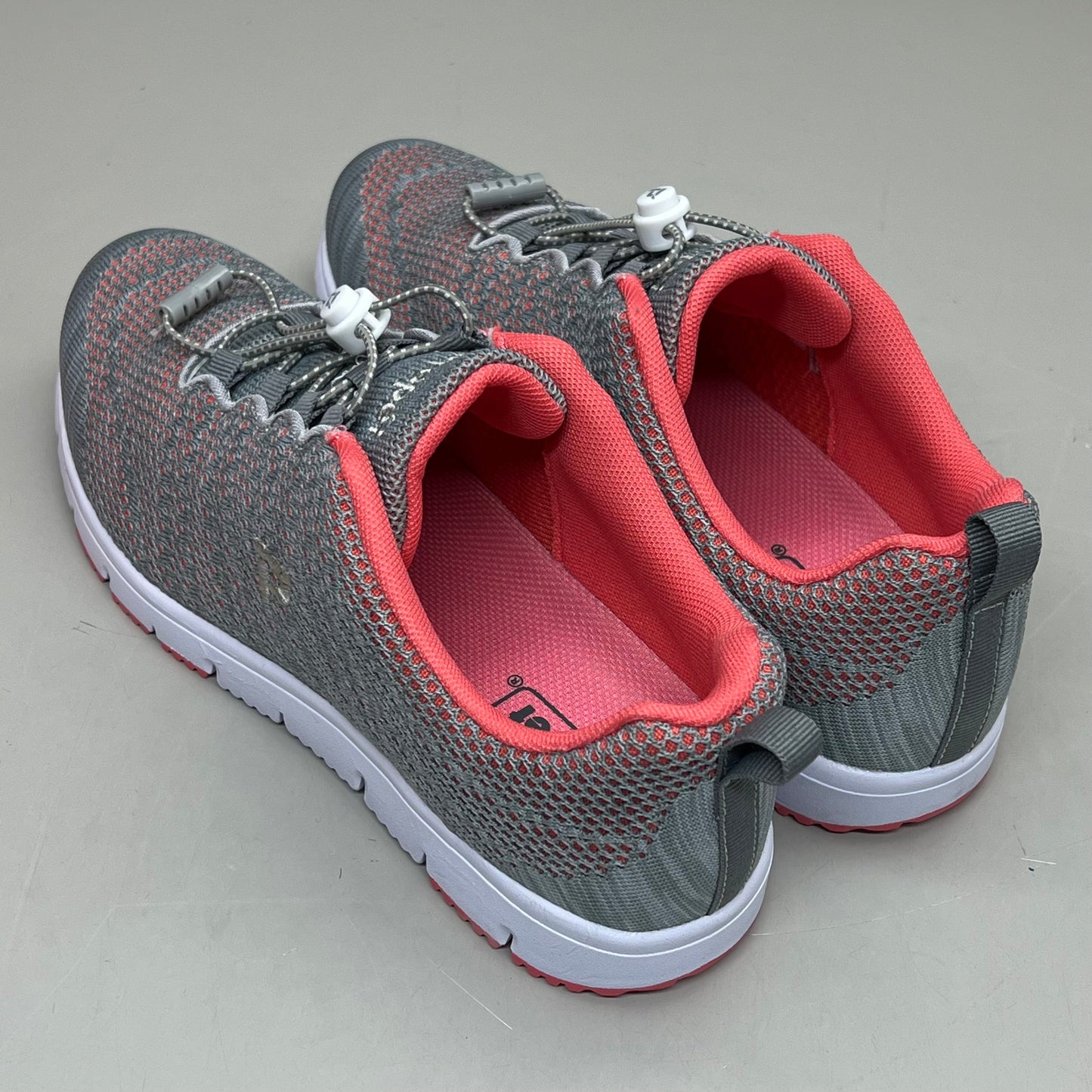 PROPET Travel Walker Evo Shoe Women's Sz 10 Width M(B) Coral/Grey WAT062M