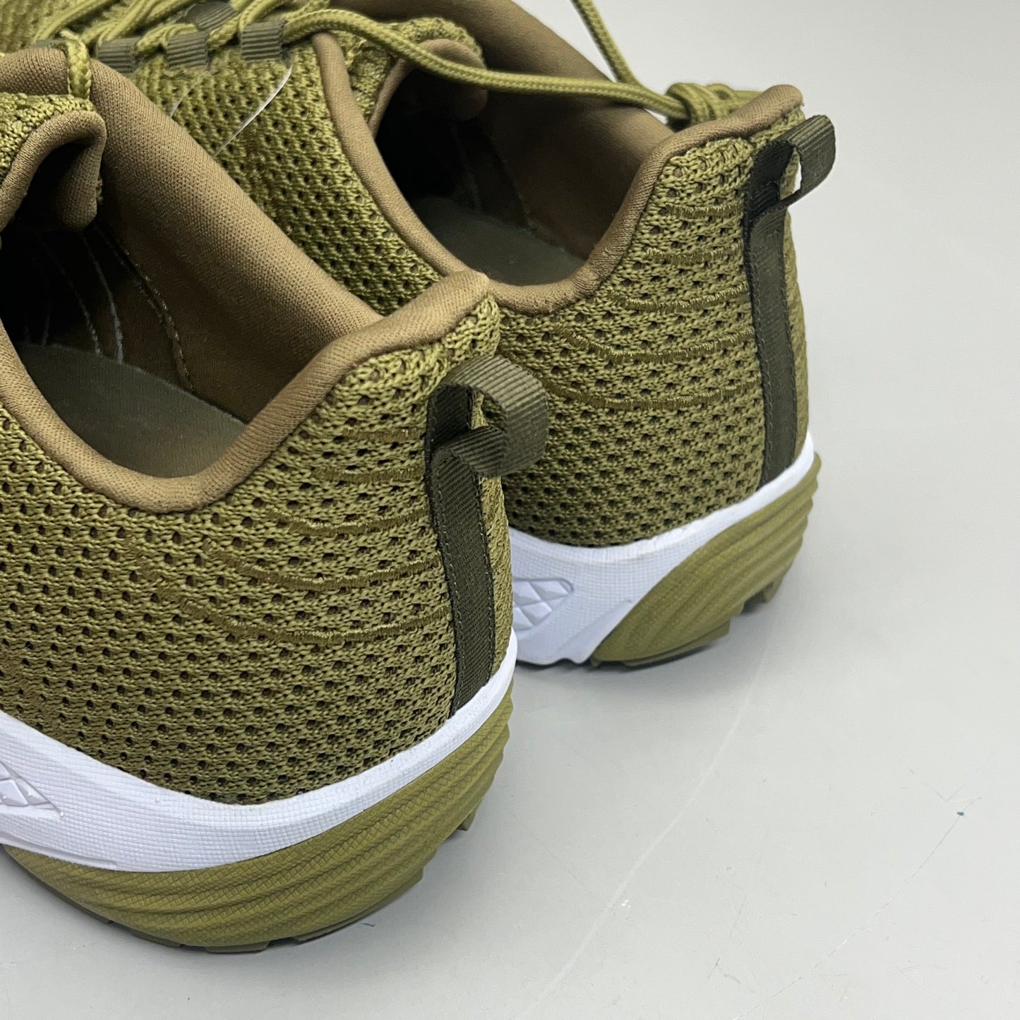 PROPET Tour Knit Double Insoles Ortholite Shoes Women Sz 11 XX(4E) Olive WAA112M