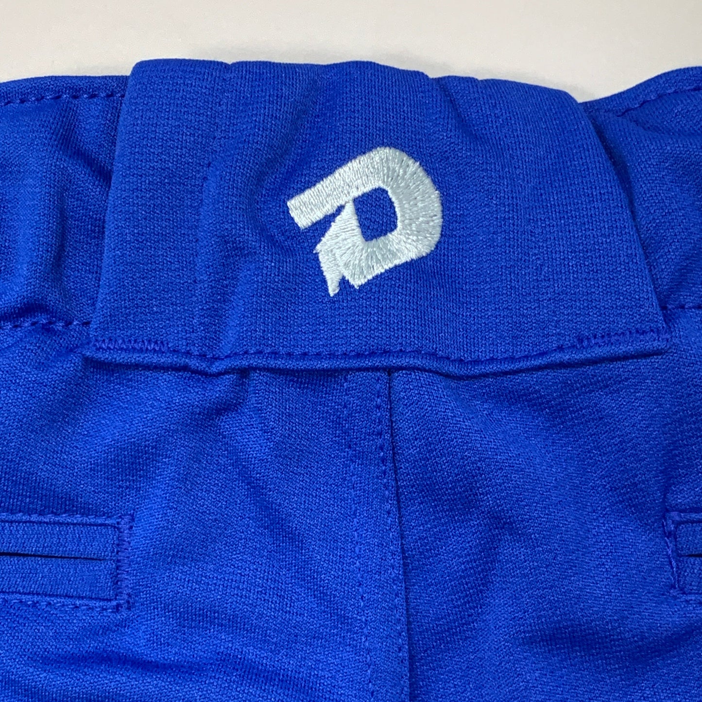 DEMARINI Fierce Fastpitch Belted Softball Pant Women's Sz M Blue WTD304001M