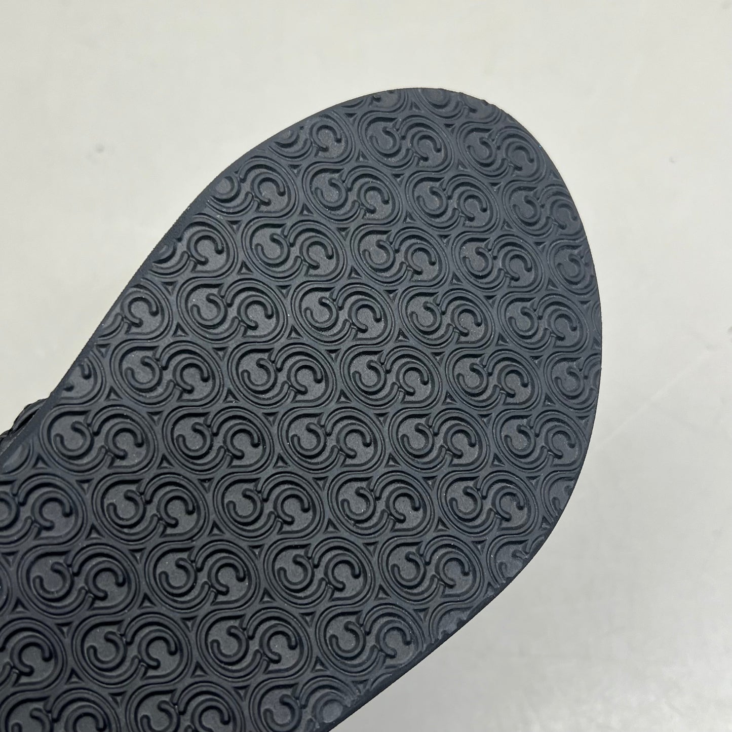 COBIAN Braided Bounce Synthetic Leather Sandals Women's Sz 7 EU 37 Black BRB10-001-7