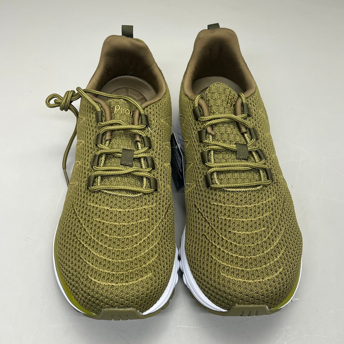 PROPET Tour Knit Double Insoles Ortholite Shoes Women Sz 11 XX(4E) Olive WAA112M