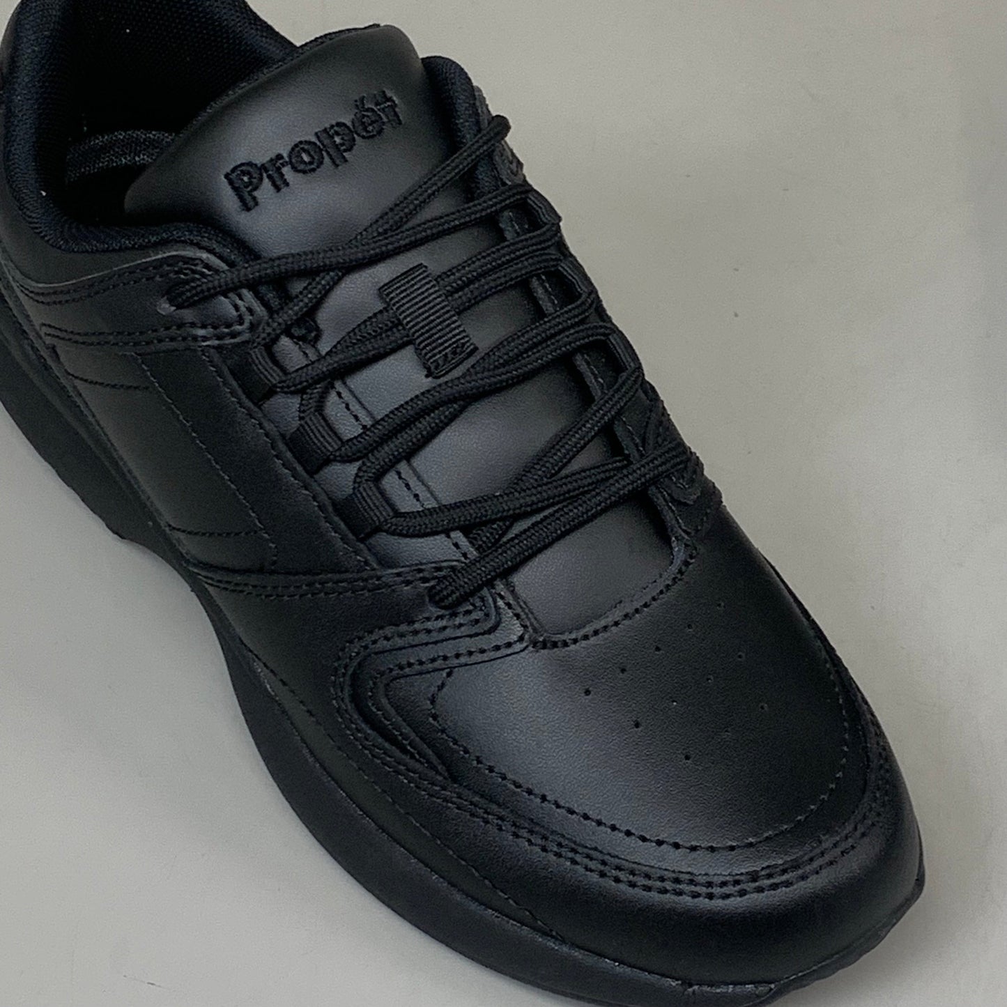 PROPET Lifewalker Sport Lace-up Shoes Women's SZ 8.5 Black WAA312LBLKN-08H
