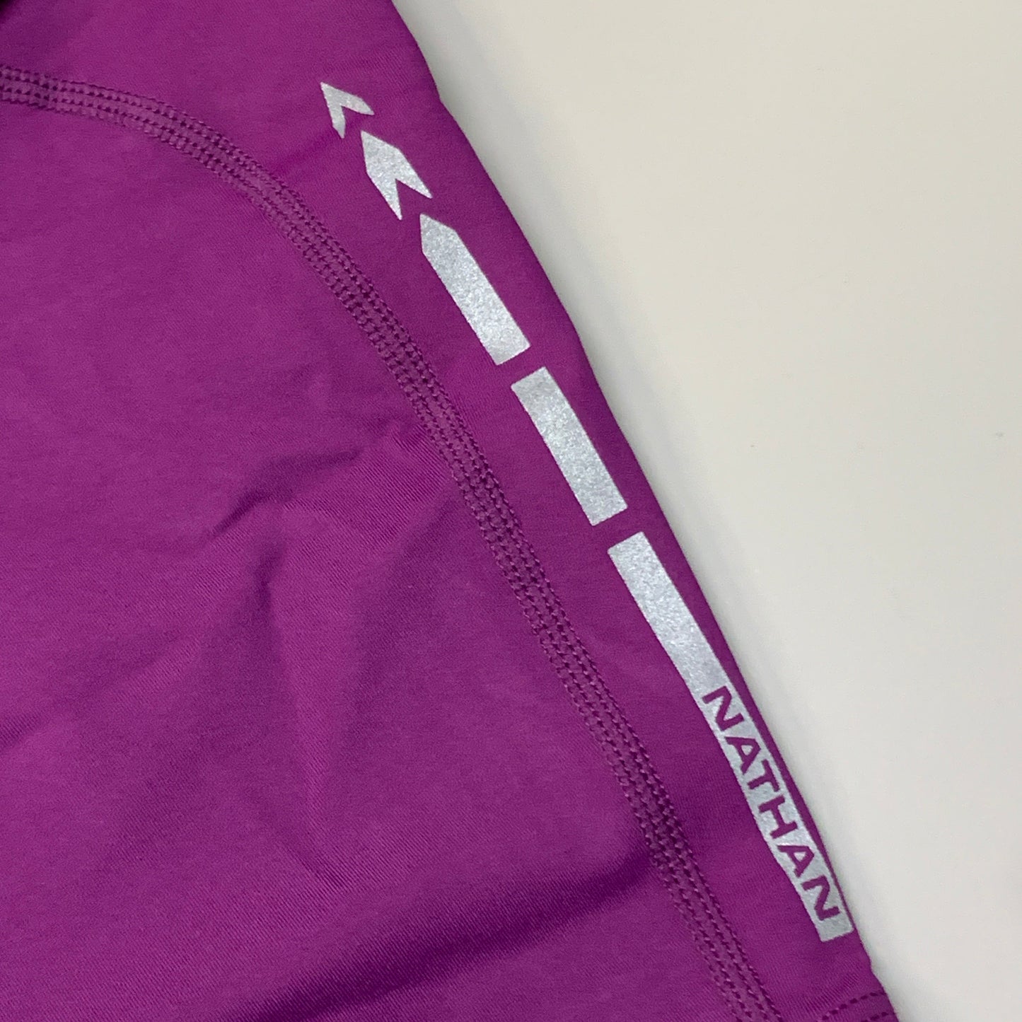 NATHAN Interval 3" Inseam Bike Short Women's Plum Size XL NS51040-70030-XL