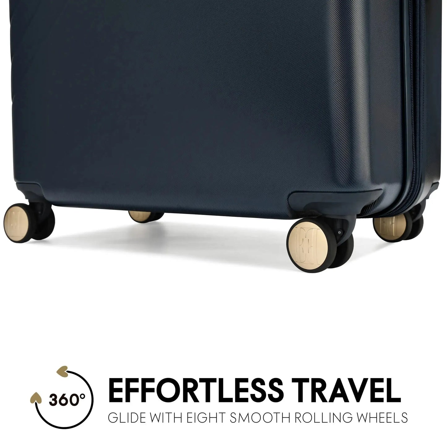 Louvre 2 Piece Expandable Polycarbonate Luggage Set