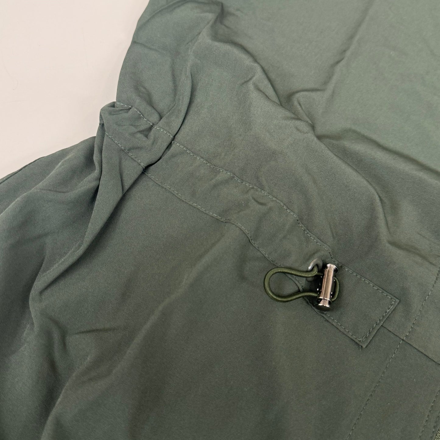 GREEN TOWN 4 Flex Scrubs Jumpsuit Cinch In Waist Women's Sz XL Olive GFX-023AST