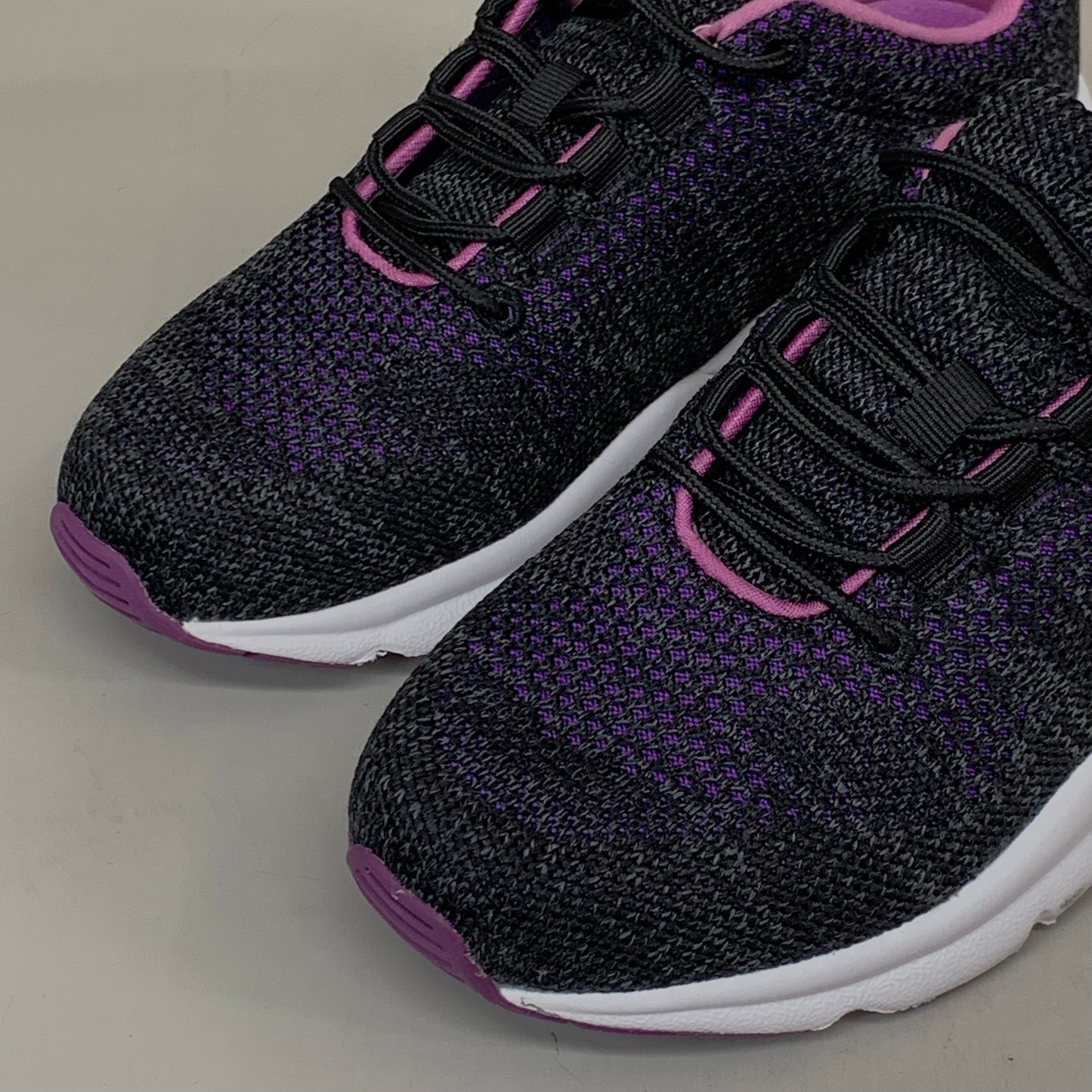 PROPET Stability Fly Sneaker X(2E) Women's SZ 5.5 Black/Berry WAA072MBBYX-05H