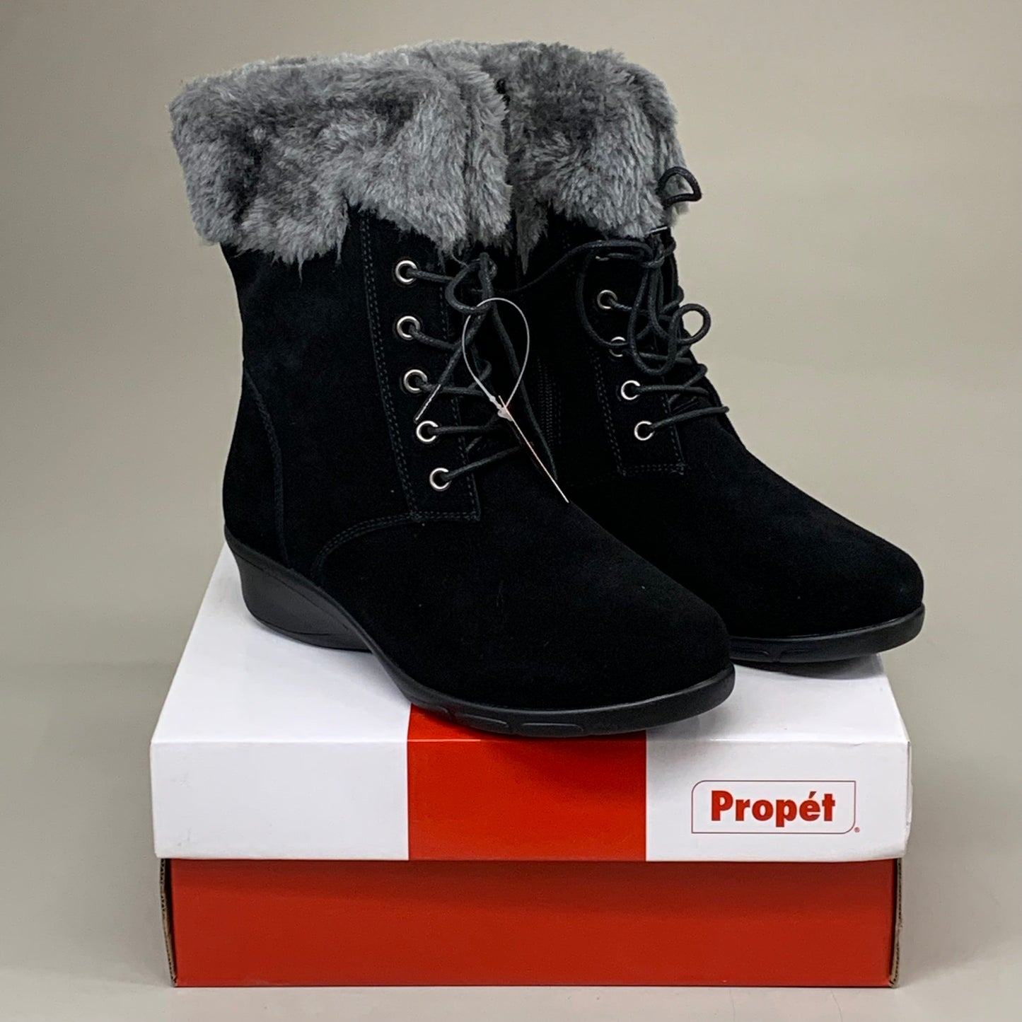 PROPET Winslow Winter Lace Up Casual Boot XX(4E) Women's SZ 7 Black WFX016SBLKE-07