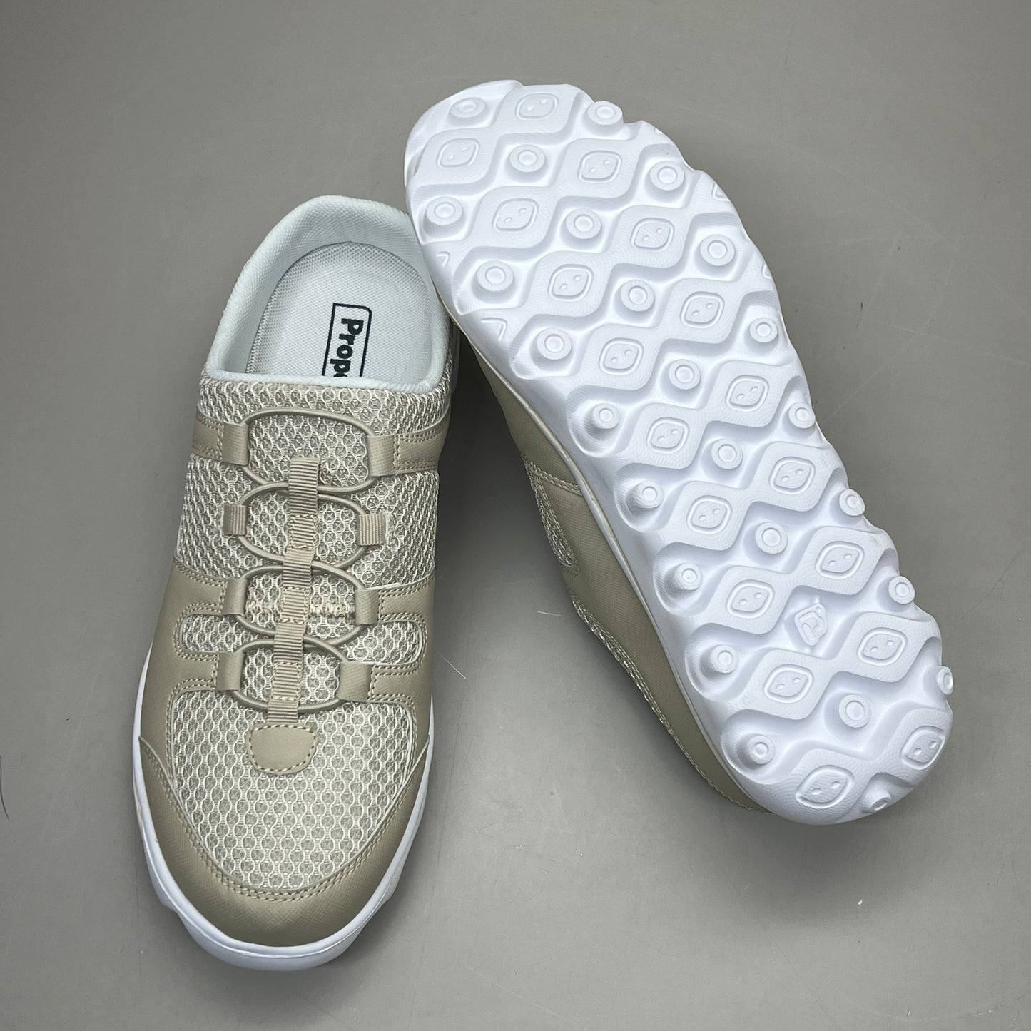 PROPET Travel Activ Slide Breathable 2 Tone Mesh Women's Sz 11 W(D) Sand WAT011M