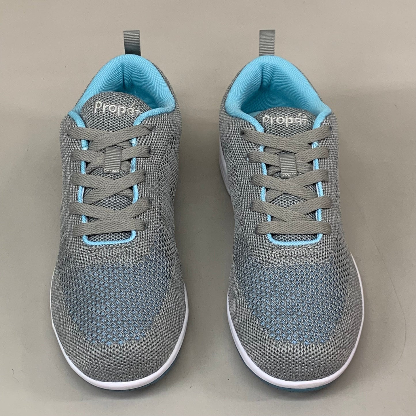 PROPET Washable Walker Evolution Shoes M(B) Women's SZ 9 LT Grey/LT Blue WCS012MGLBM-09