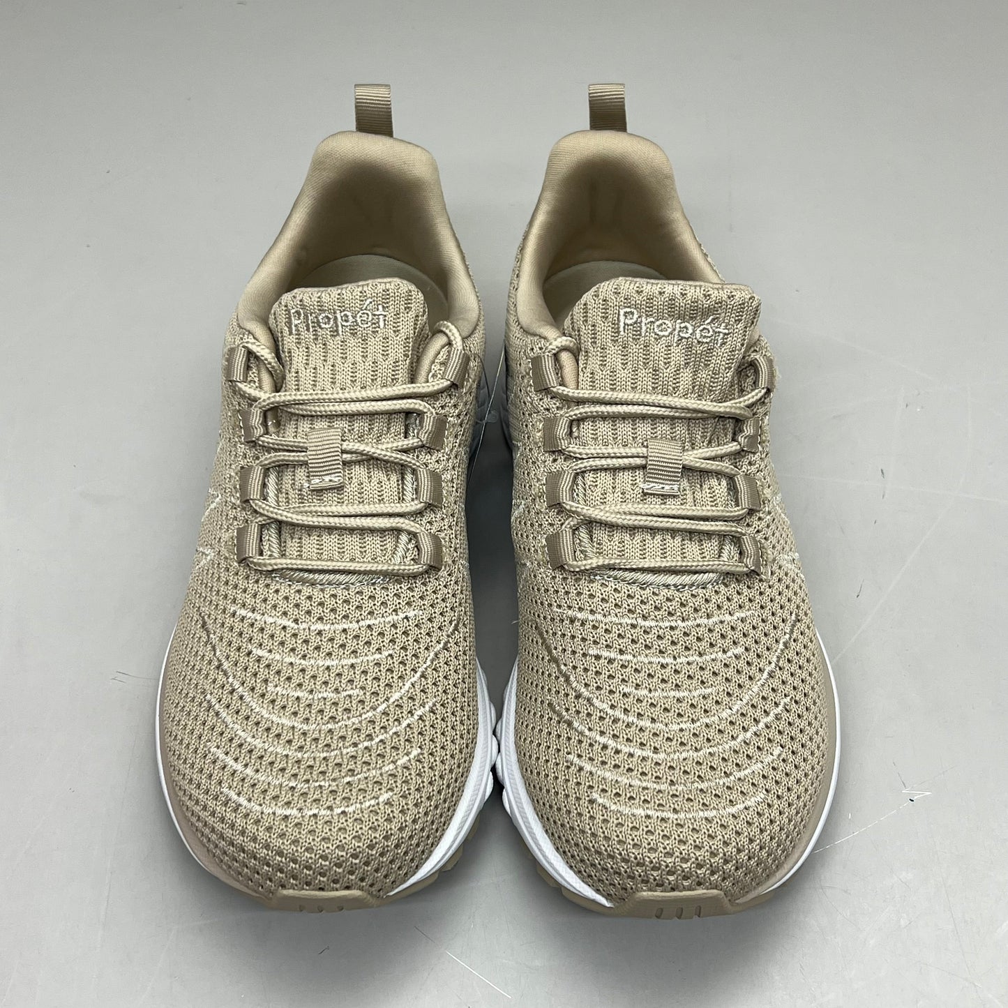 PROPET Tour Knit Double Insoles Ortholite Shoes Women's Sz 8 W(D) Sand WAA112M