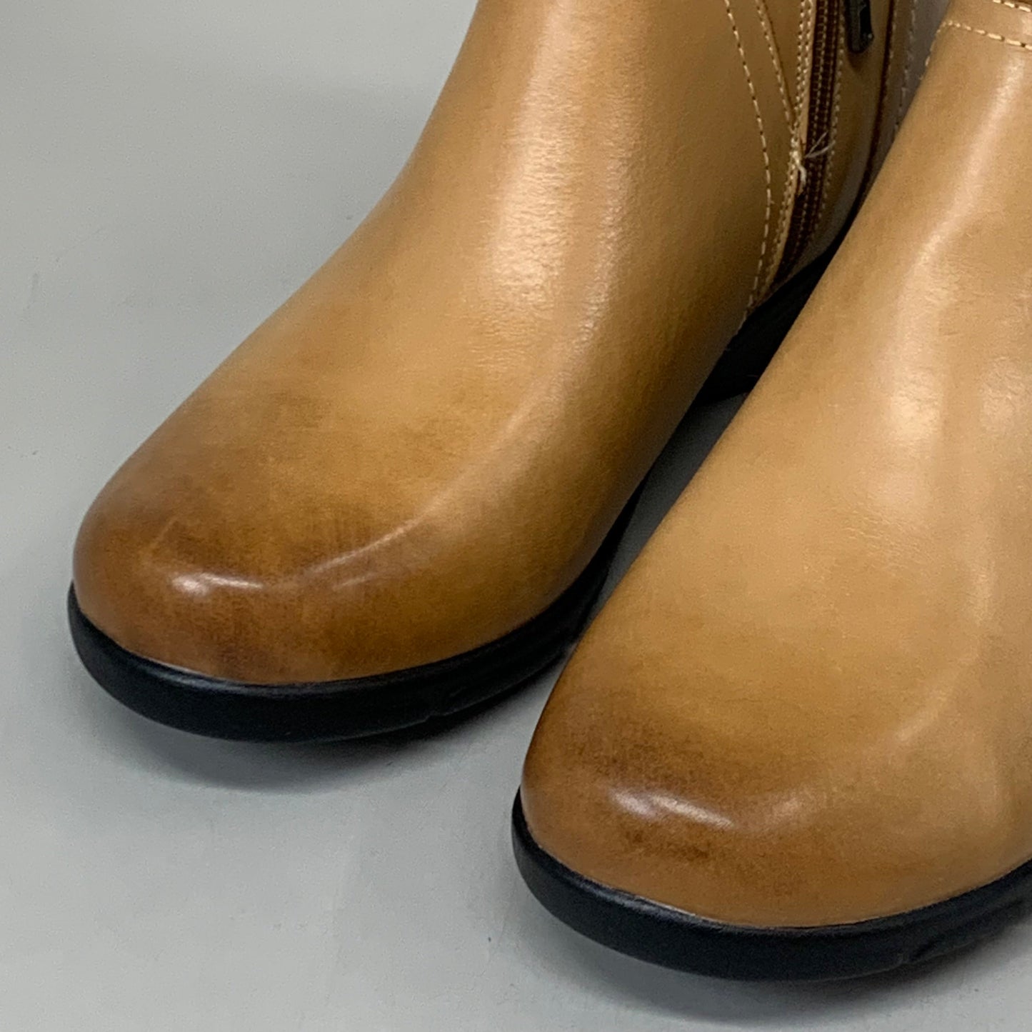 PROPET Waverly Leather Walking Ankle Boot Women's SZ 8 Tan WFX085LTANM-08