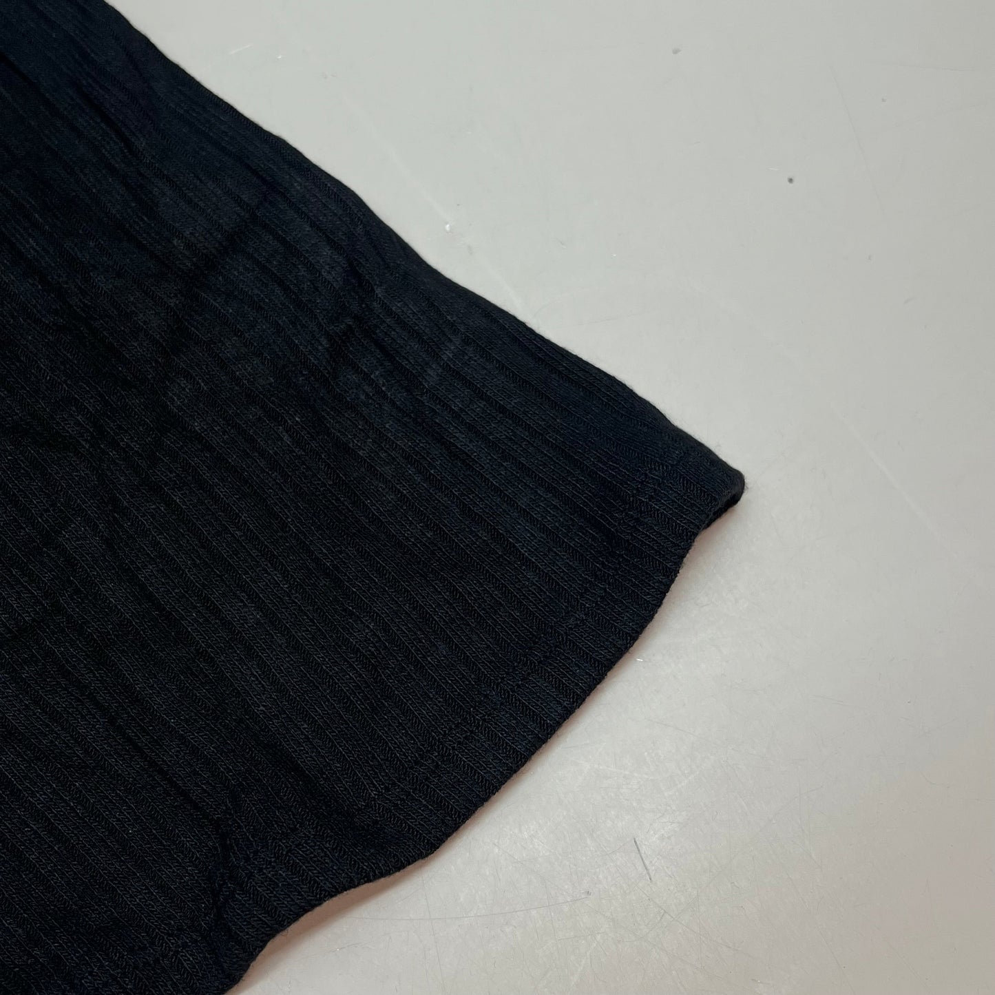 ZA@ WONDER NATION Twin Rib Bottoms Flare Pants Women's Sz S (6-6X) Black Soot