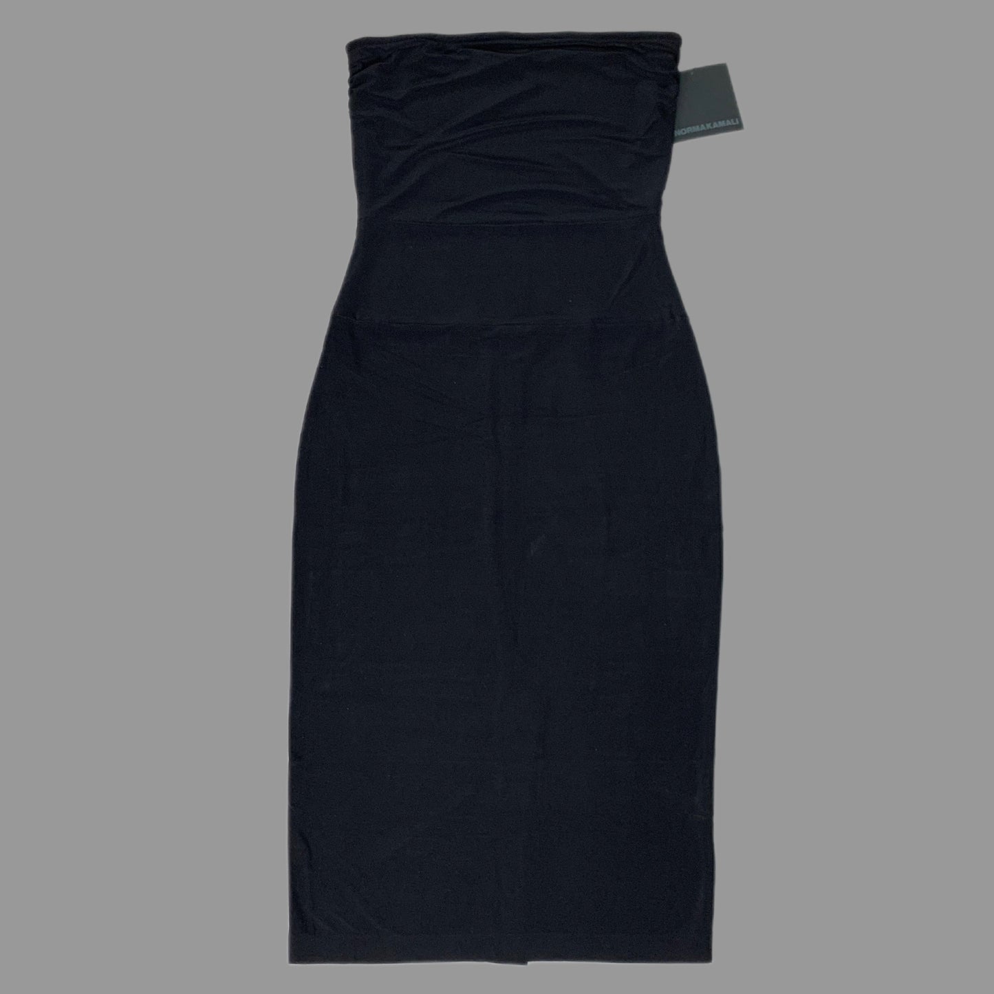 NORMA KAMALI Strapless Dress To Knee SZ M/38 Black KK4253PL097001 (New)