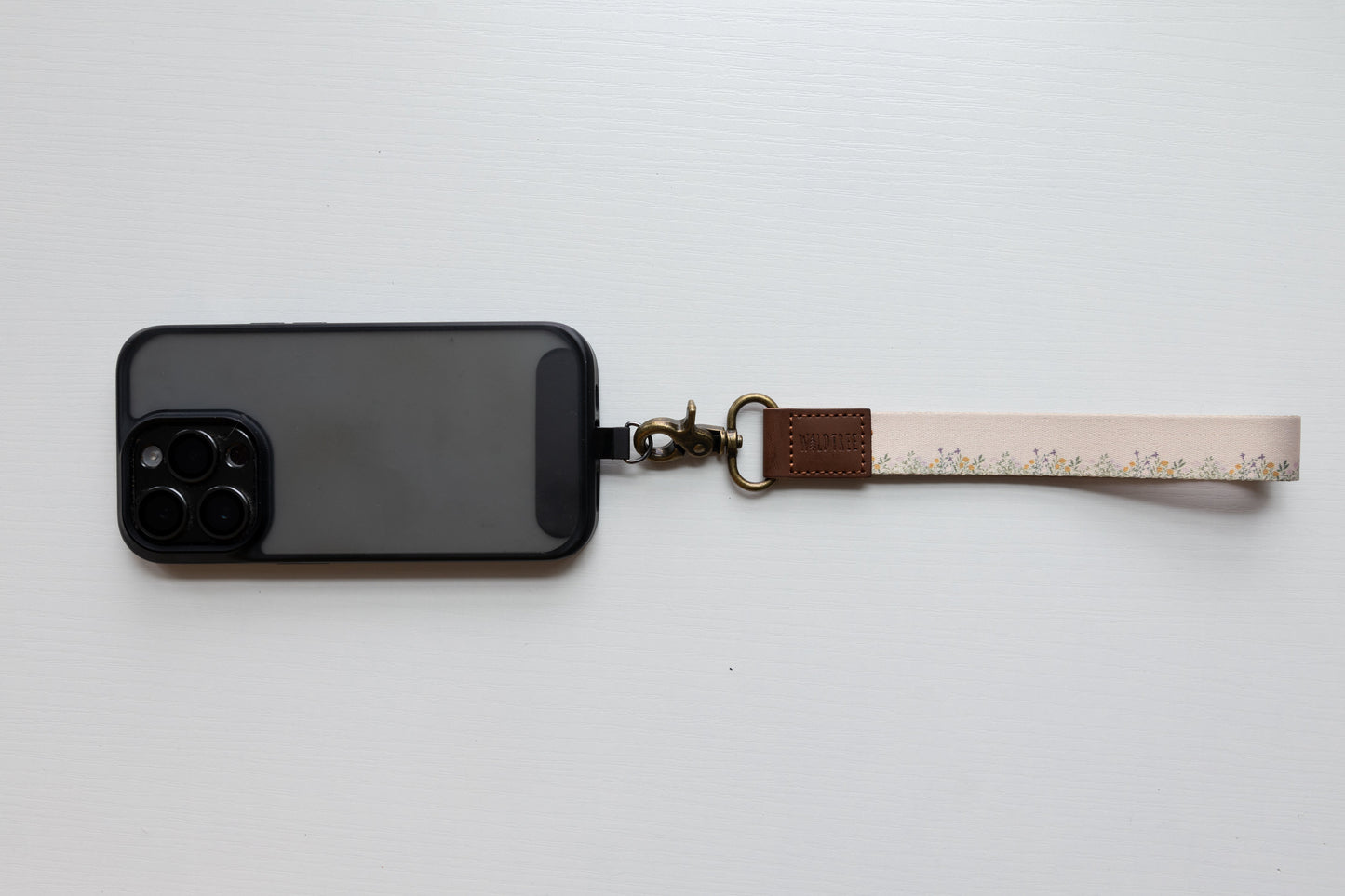 Flower Field Wristlet Keychain